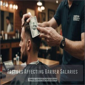 Factors Affecting Barber Salaries