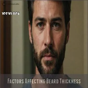 Factors Affecting Beard Thickness