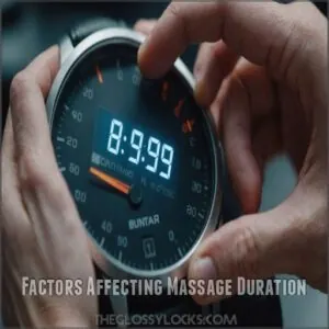Factors Affecting Massage Duration Factors Affecting Massage Duration