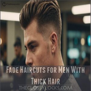 Fade Haircuts for Men With Thick Hair