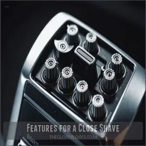 Features for a Close Shave