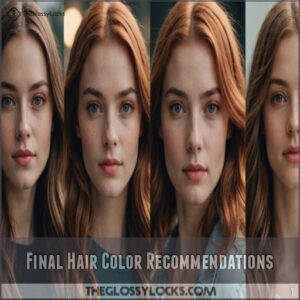 Final Hair Color Recommendations