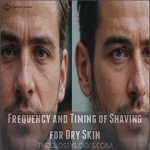 Frequency and Timing of Shaving for Dry Skin