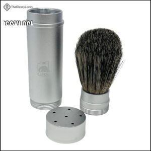 G.B.S 5.5in Silver Metal Canister