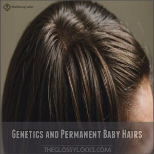 Genetics and Permanent Baby Hairs