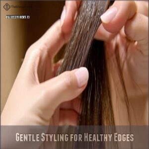 Gentle Styling for Healthy Edges