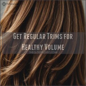 Get Regular Trims for Healthy Volume