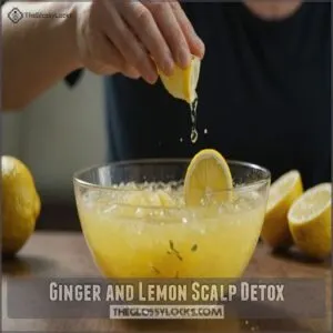 Ginger and Lemon Scalp Detox