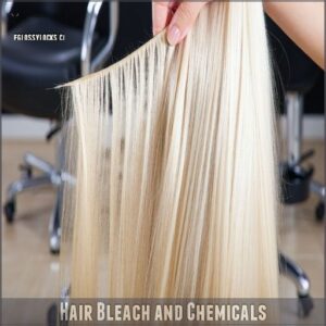 Hair Bleach and Chemicals