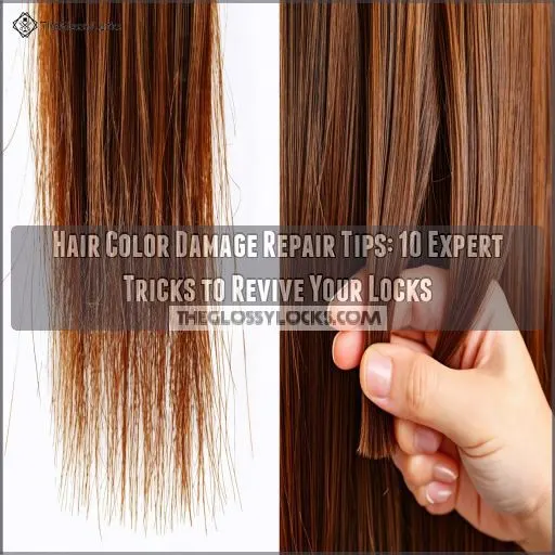 hair color damage repair tips