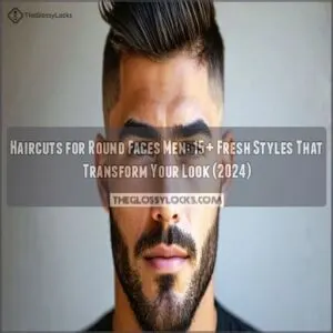 haircuts for round faces men