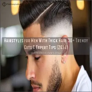 hairstyles for men with thick hair