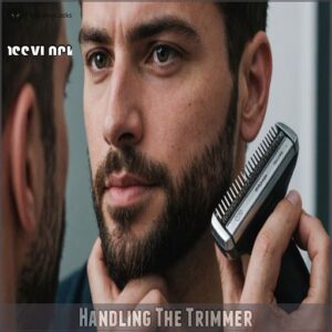 Handling The Trimmer