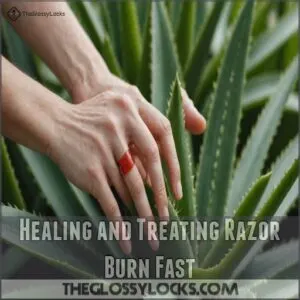 Healing and Treating Razor Burn Fast