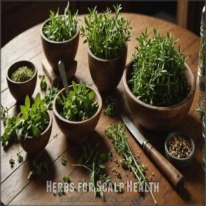 Herbs for Scalp Health