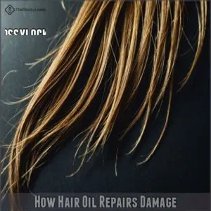 How Hair Oil Repairs Damage