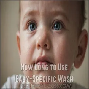 How Long to Use Baby-Specific Wash