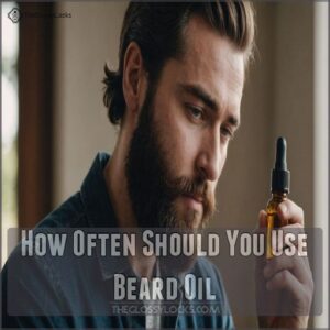 how often should you use beard oil