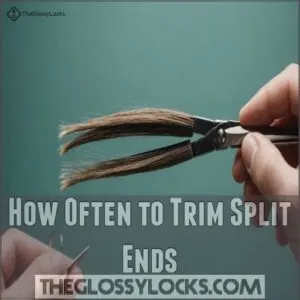 How Often to Trim Split Ends