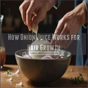 How Onion Juice Works for Hair Growth