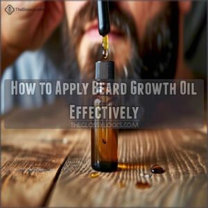 How to Apply Beard Growth Oil Effectively