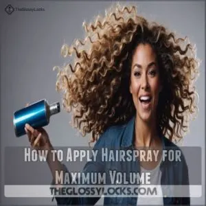 How to Apply Hairspray for Maximum Volume