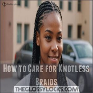 How to Care for Knotless Braids