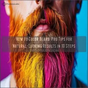 how to color beard