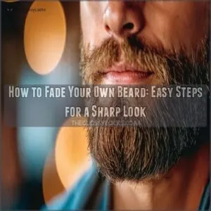 how to fade your own beard