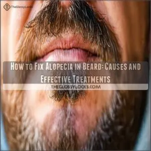 how to fix alopecia in beard