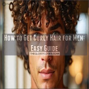 how to get curly hair for men