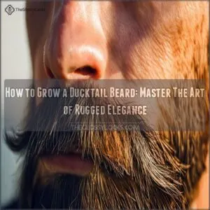 how to grow a ducktail beard