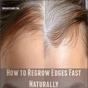 How to Regrow Edges Fast Naturally