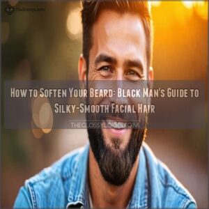 how to soften your beard black man