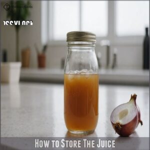 How to Store The Juice