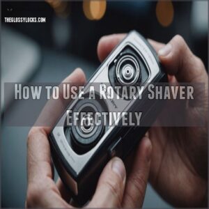 How to Use a Rotary Shaver Effectively