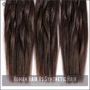 Human Hair Vs Synthetic Hair