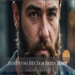 Identifying Dry Skin Under Beard