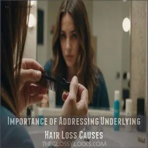 Importance of Addressing Underlying Hair Loss Causes