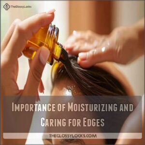 Importance of Moisturizing and Caring for Edges