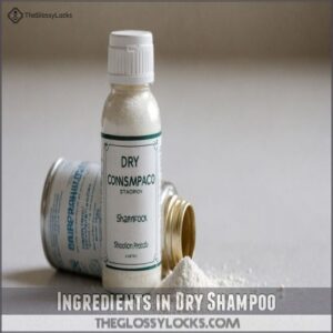 Ingredients in Dry Shampoo