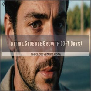 Initial Stubble Growth (0-7 Days)