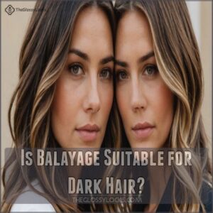 Is Balayage Suitable for Dark Hair