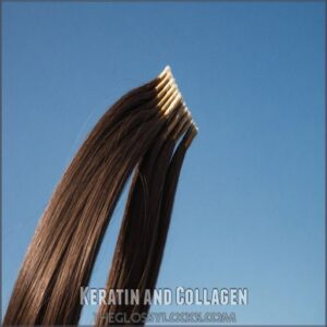 Keratin and Collagen