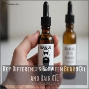 Key Differences Between Beard Oil and Hair Oil