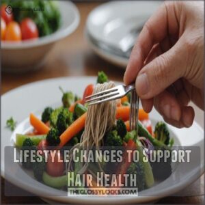 Lifestyle Changes to Support Hair Health