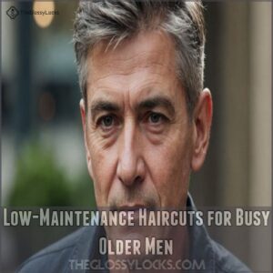 Low-Maintenance Haircuts for Busy Older Men