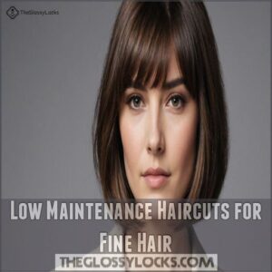 Low Maintenance Haircuts for Fine Hair