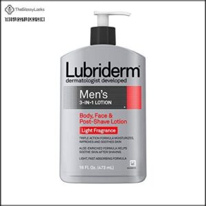 Lubriderm Men's 3-In-1 Lotion Enriched
