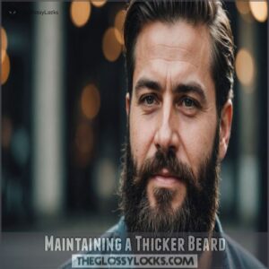 Maintaining a Thicker Beard